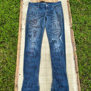 Jeans 8r | Custom | Omega Ware | 1/1 | No reproduction, No reprint |
